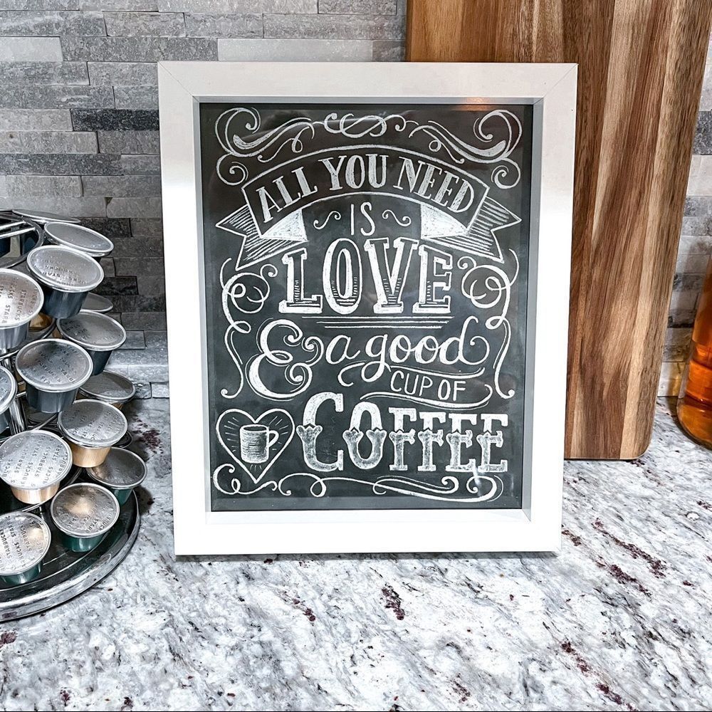 Framed Coffee Art Print